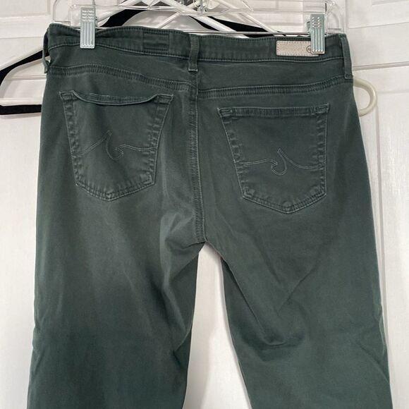 Adriano Goldschmied green “the Stevie ankle “ jeans. Size 27 - Picture 4 of 7